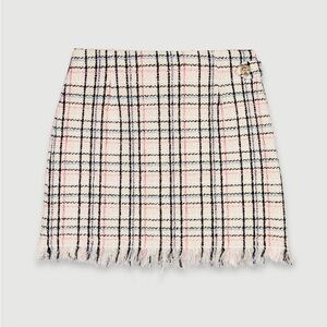 Maje Tweed Mini Skort